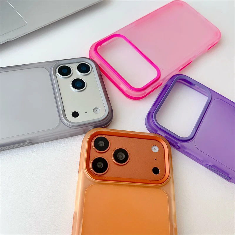 Luxury Matte Translucent Phone Case for iPhone - Image 2