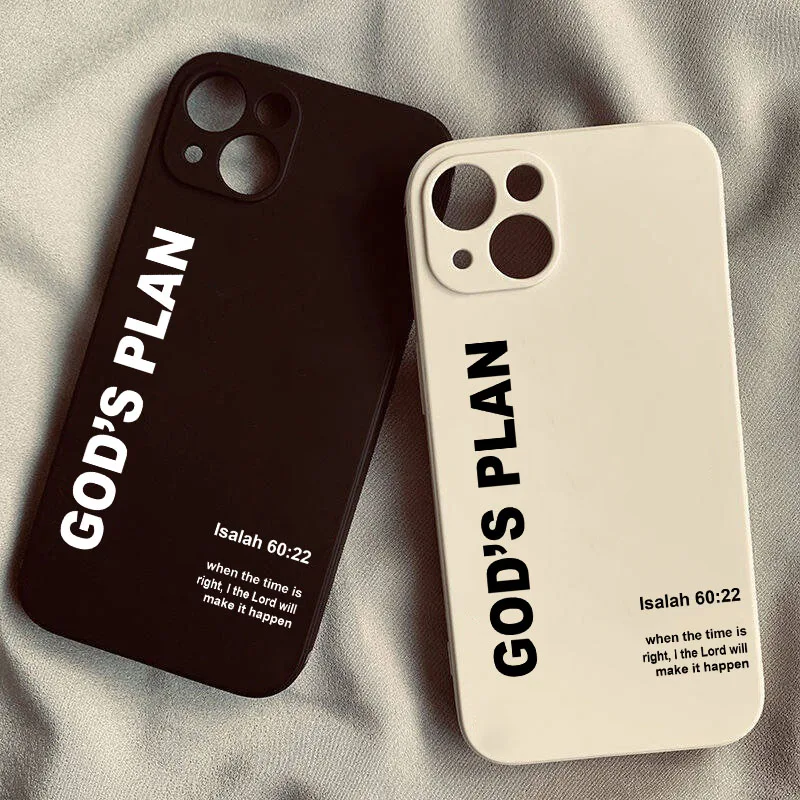 God's Plan Iphone Case