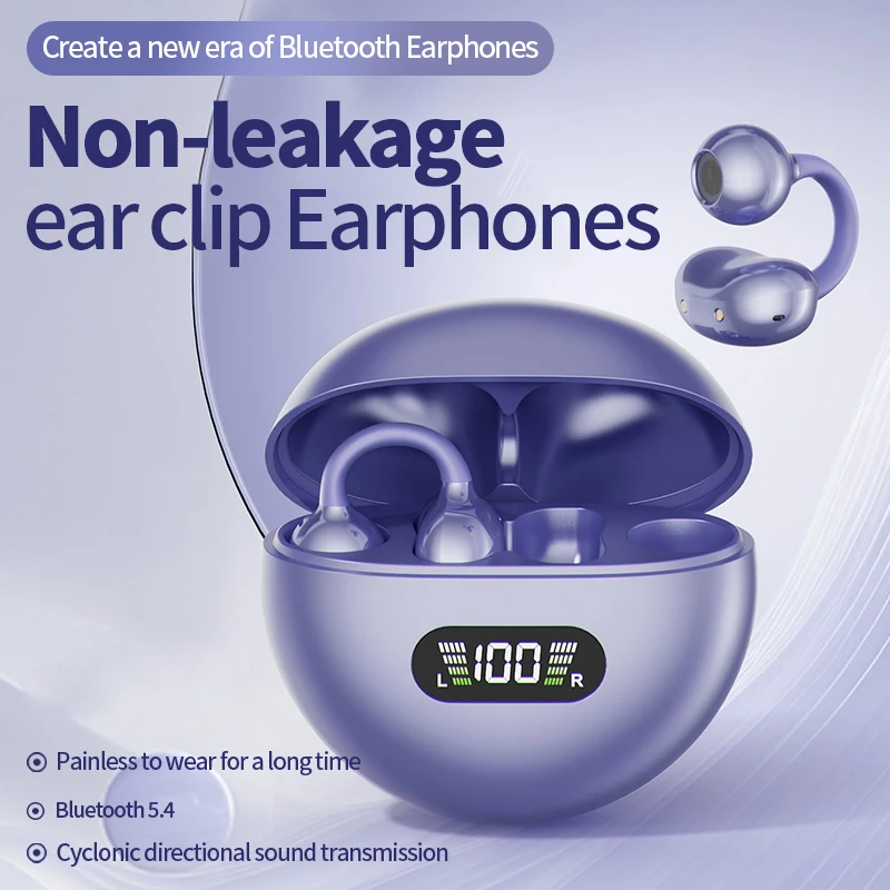 LS Open-Ear Wireless Ear Clip Headphones
