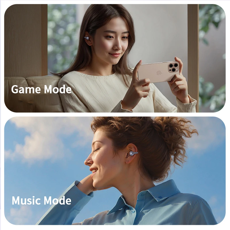 LS Open-Ear Wireless Ear Clip Headphones - Image 2