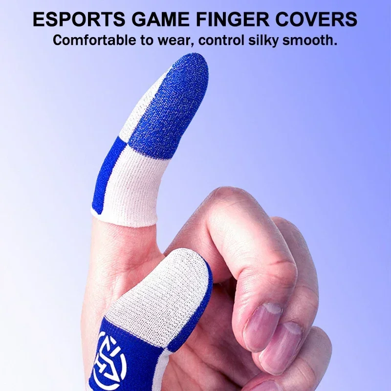 Mobile Gaming Finger Sleeves – Sweatproof Anti-Slip Touchscreen Sleeves - Image 2