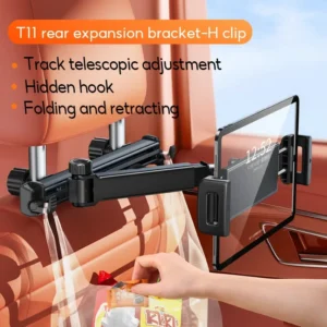 Oatsbasf Adjustable Car Headrest Tablet Holder