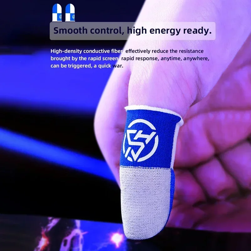 Mobile Gaming Finger Sleeves – Sweatproof Anti-Slip Touchscreen Sleeves - Image 3