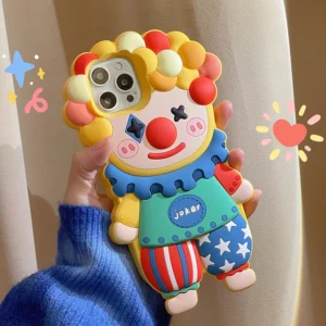 CELFONE 3D Cartoon Joker Silicone iPhone Case